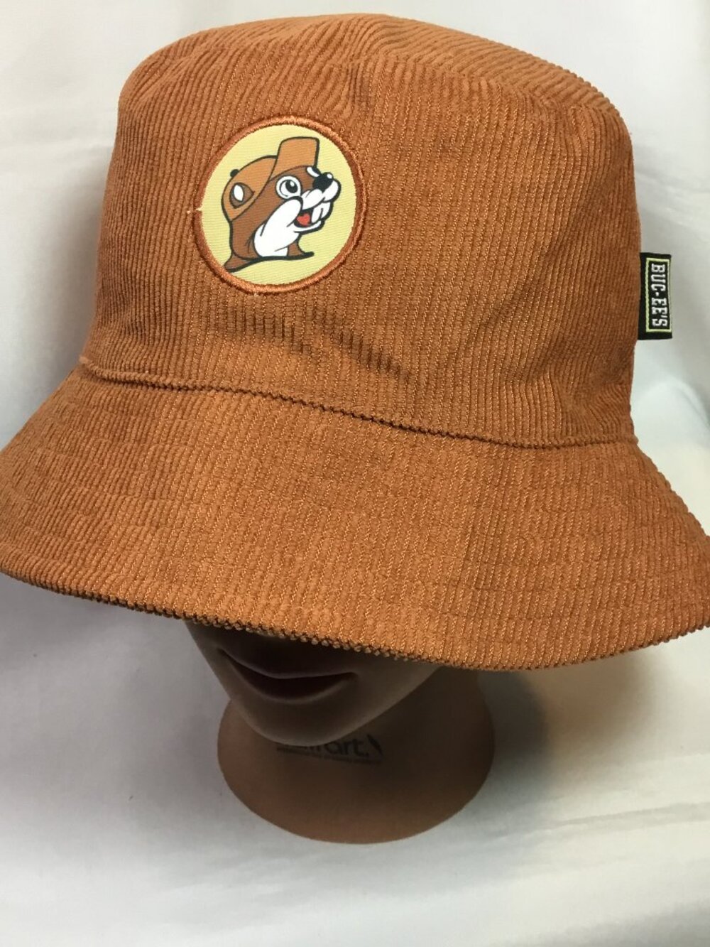 Bucees Bucket Hat Corduroy Brown Adult Unisex One Size